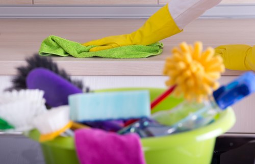 Cleaning and recycling operations at Bermondsey Cleaners
